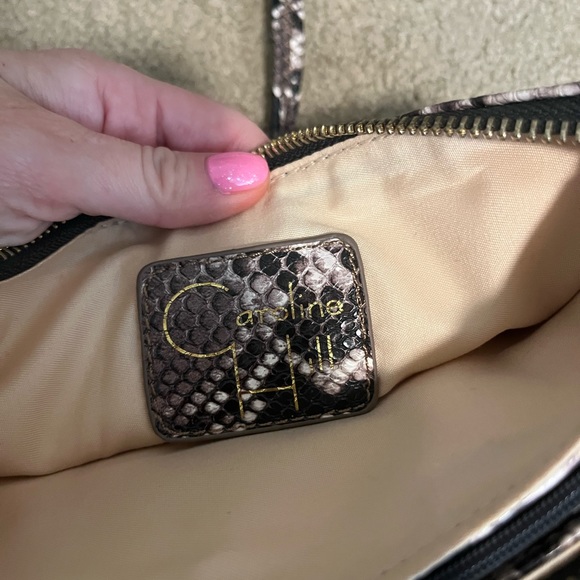Caroline Hill Mini Purse Snake Print - Picture 2 of 2